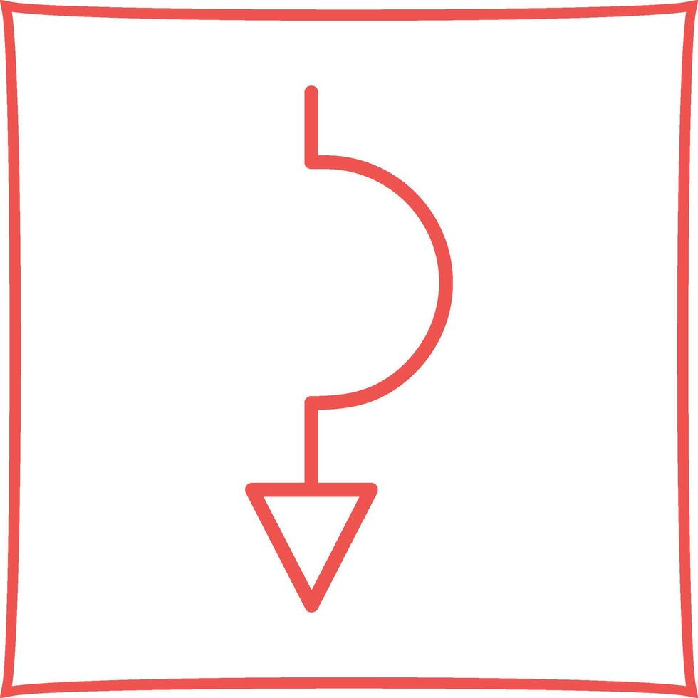 Arrow down Vector Icon