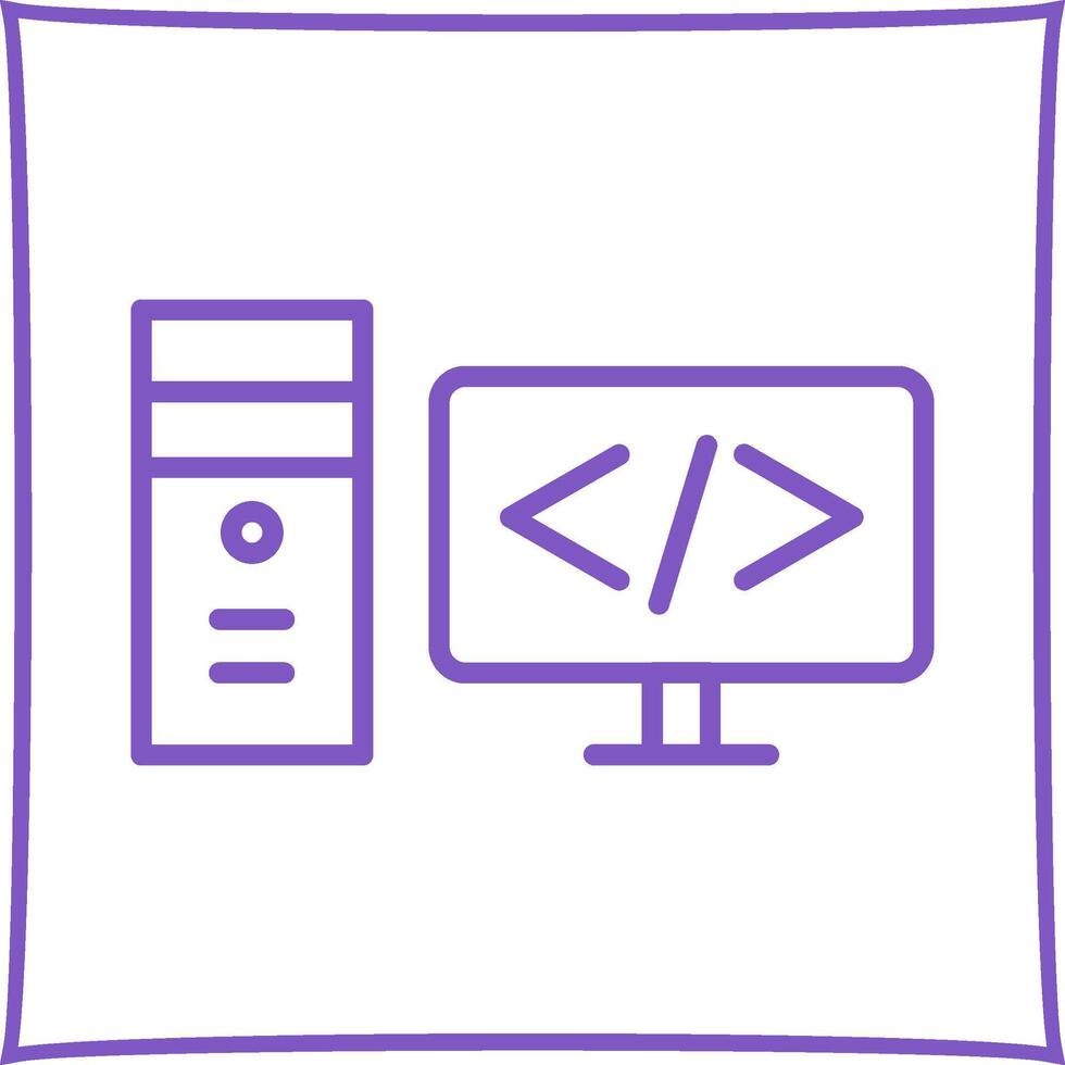 Coding Vector Icon