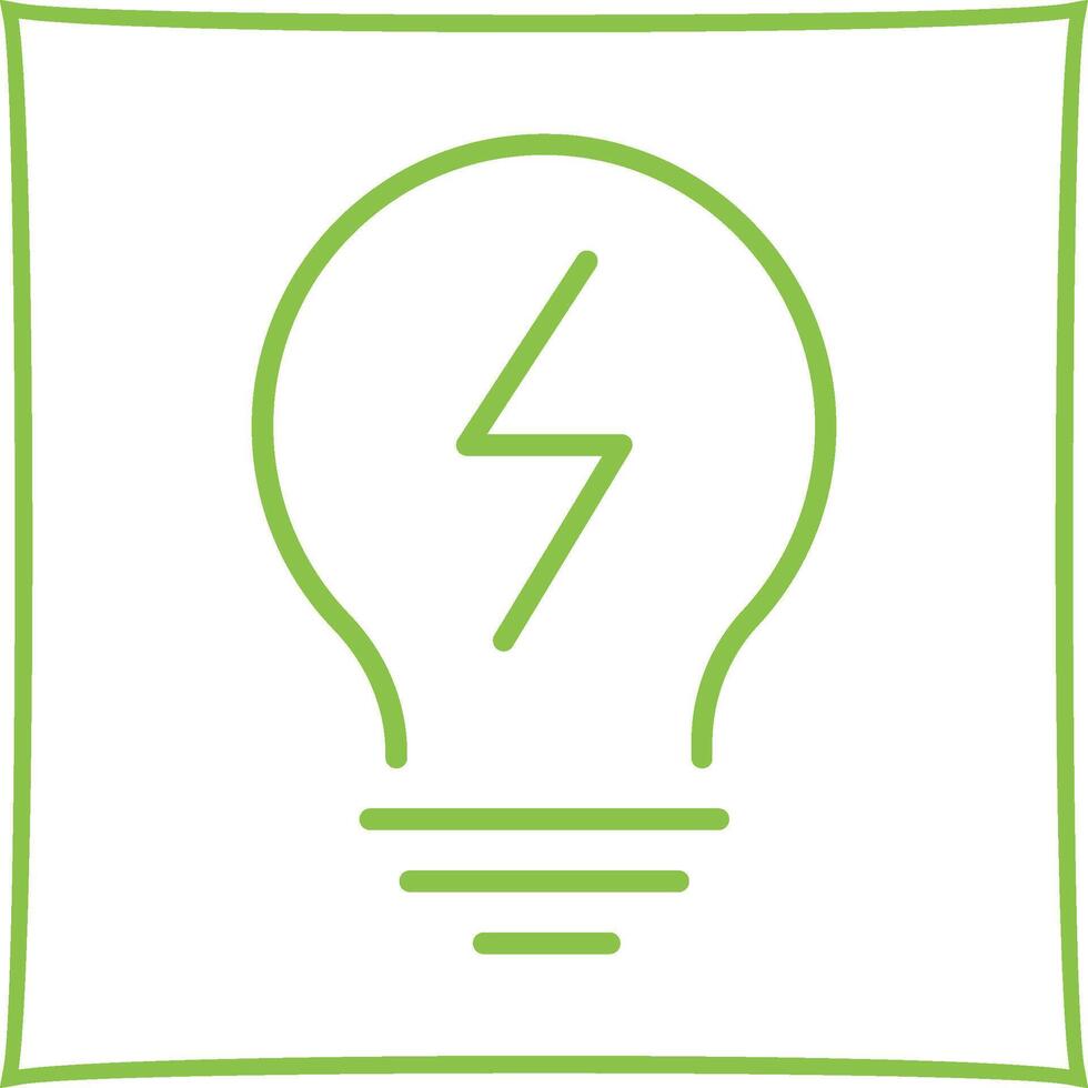 Electricity Vector Icon