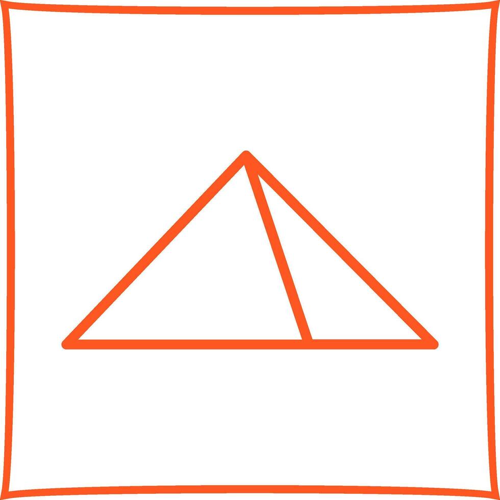 Pyramid Vector Icon