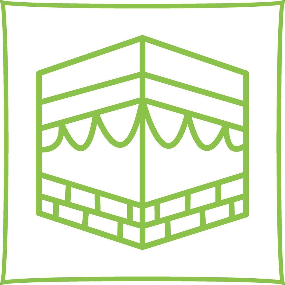 Khana Kaba Vector Icon