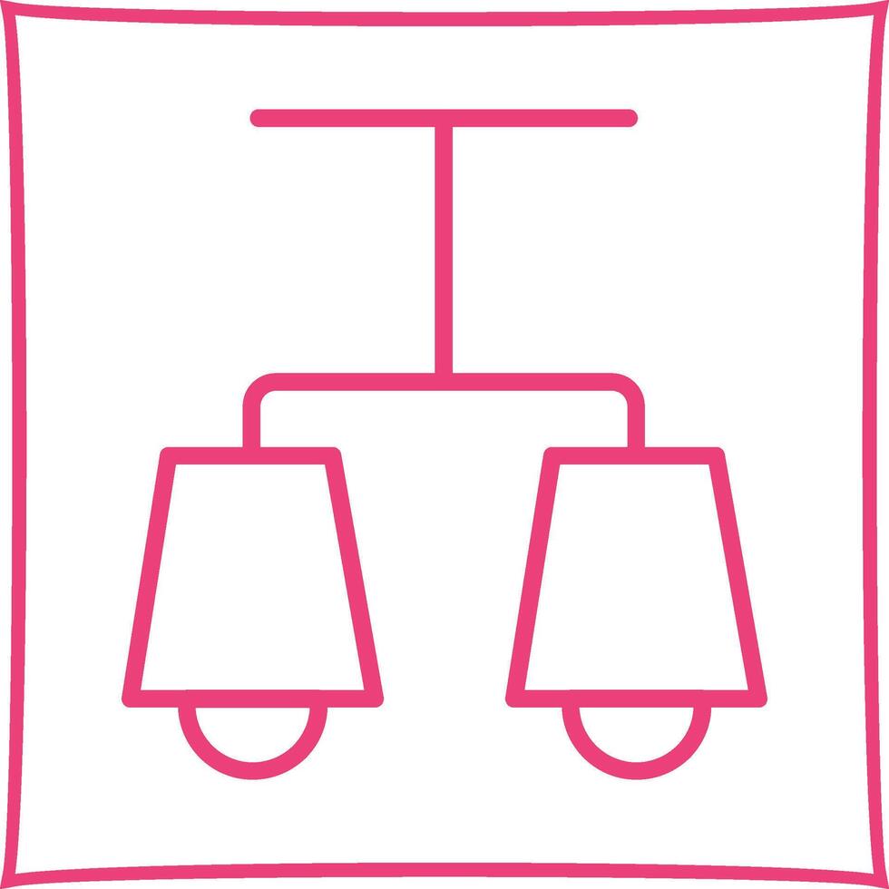 Lit Lamp Vector Icon