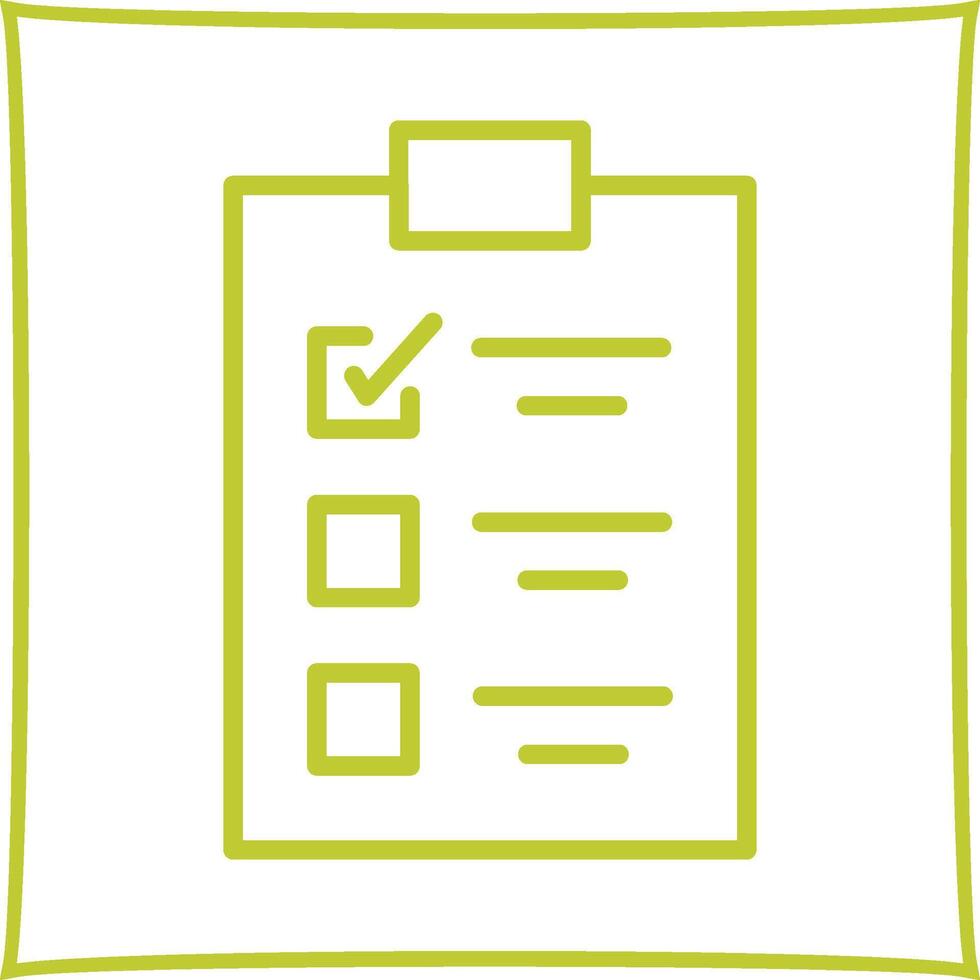 To Do List Vector Icon