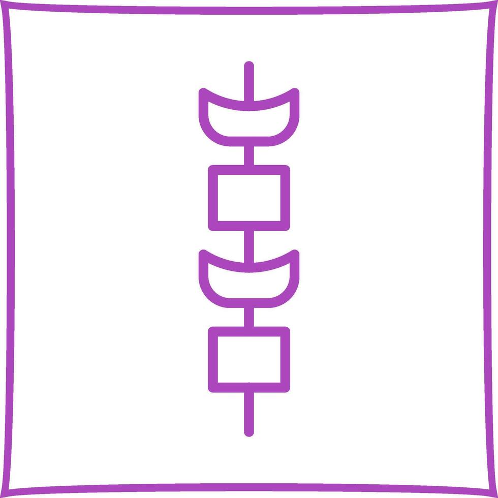 Kebab Vector Icon