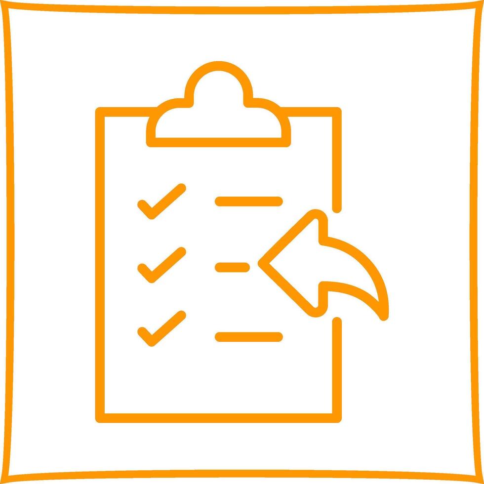Return Vector Icon