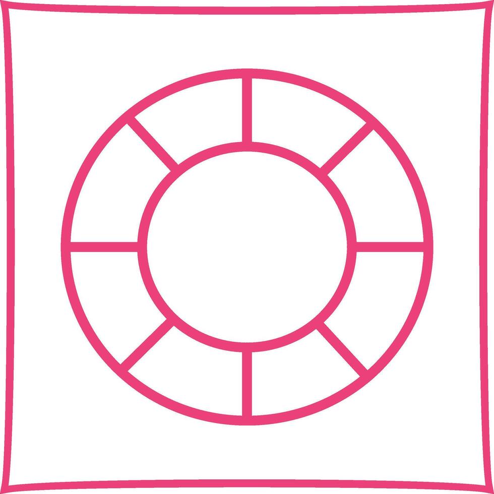Life Preserver Vector Icon