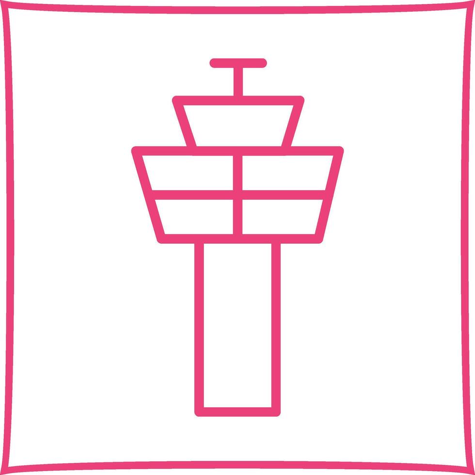 Control Tower Vector Icon