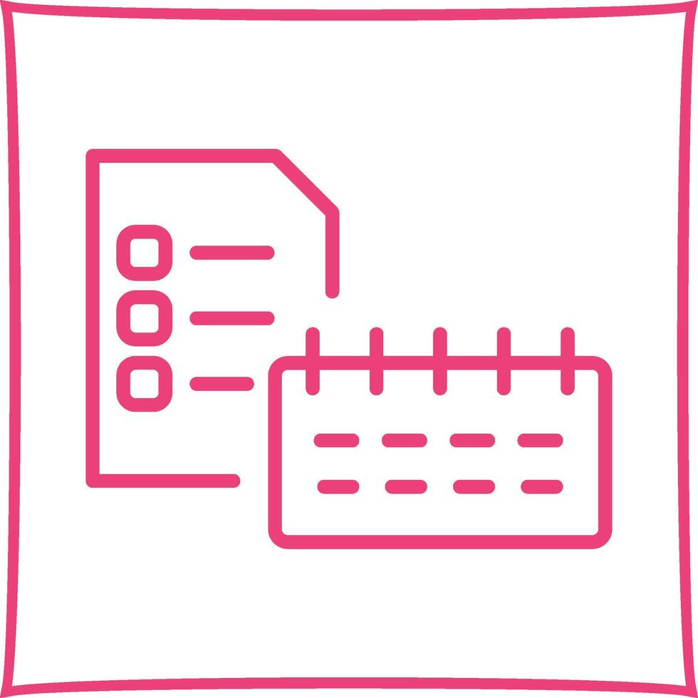Tasks Vector Icon