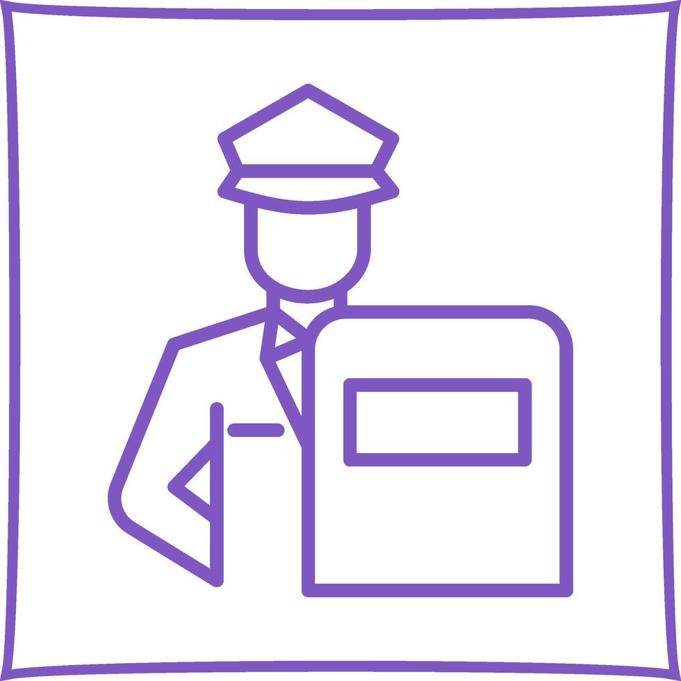 Riot Police Vector Icon