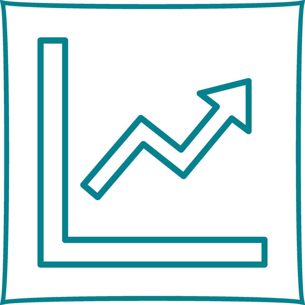 Graph Up Vector Icon