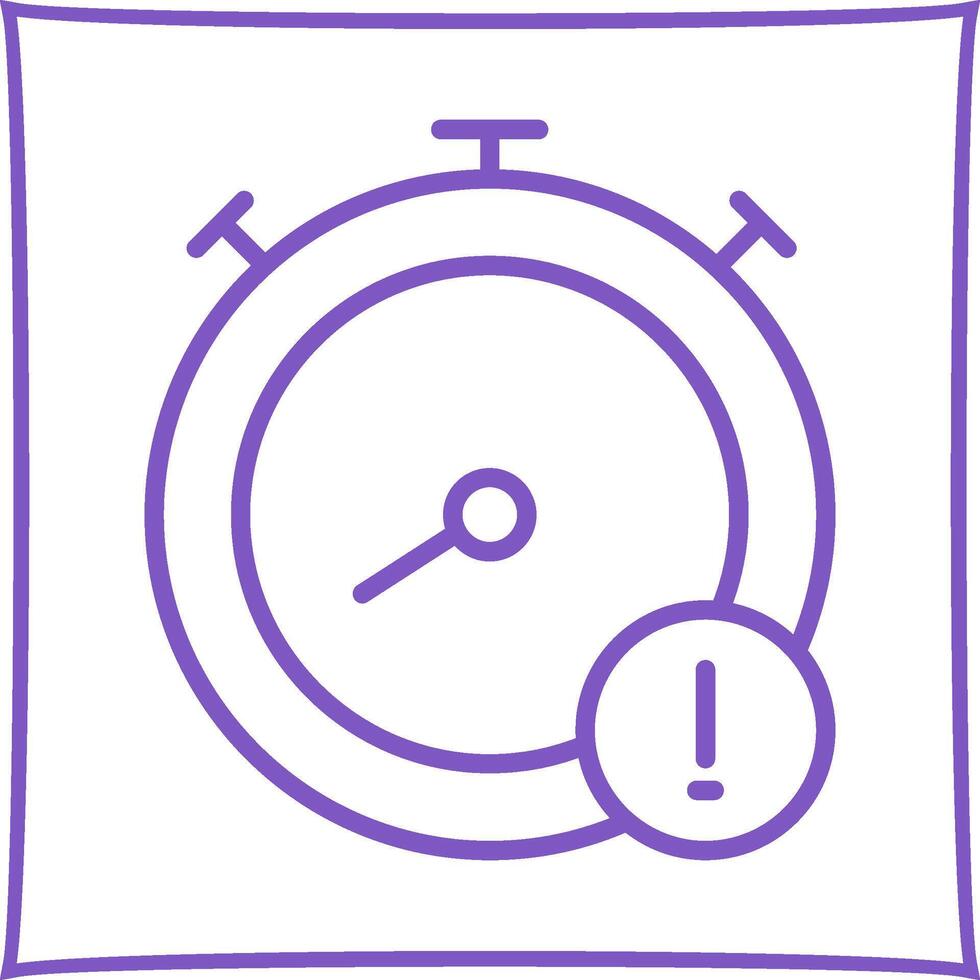 Run Time Vector Icon