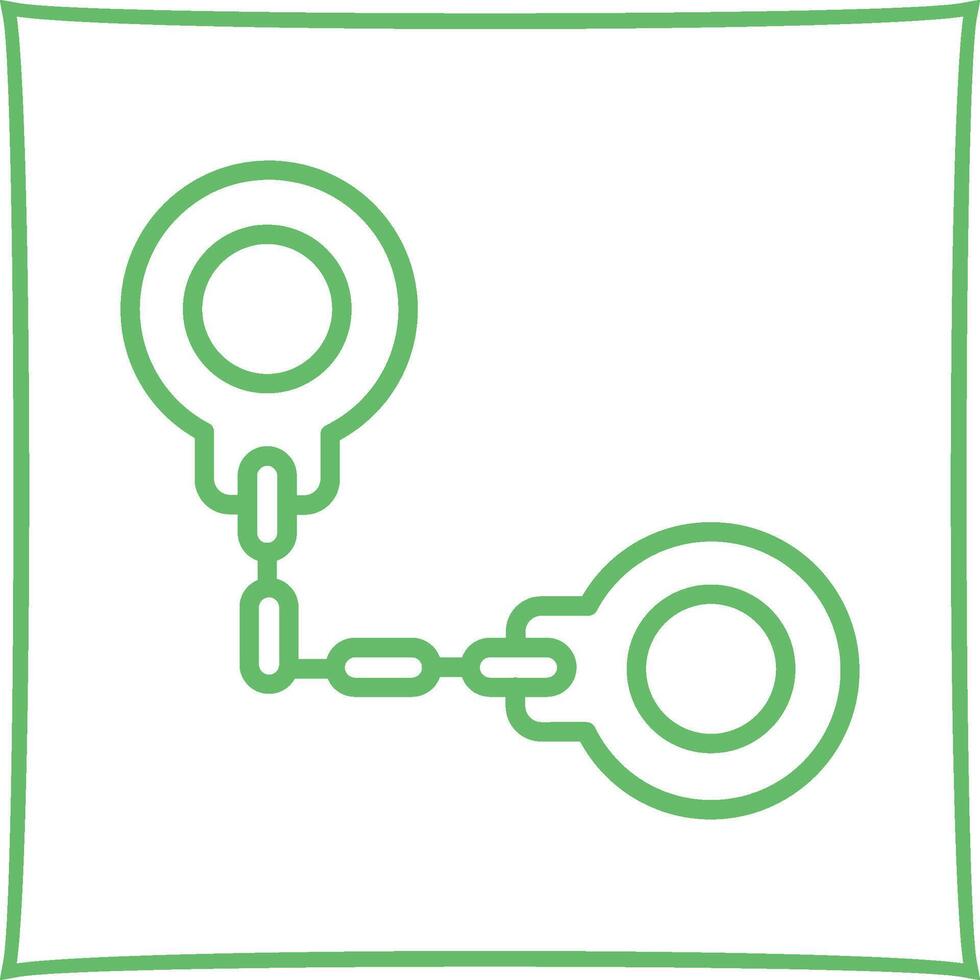 Handcuffs Vector Icon