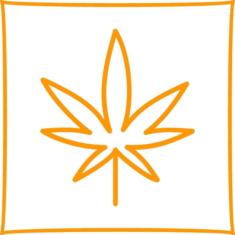 Weed Vector Icon