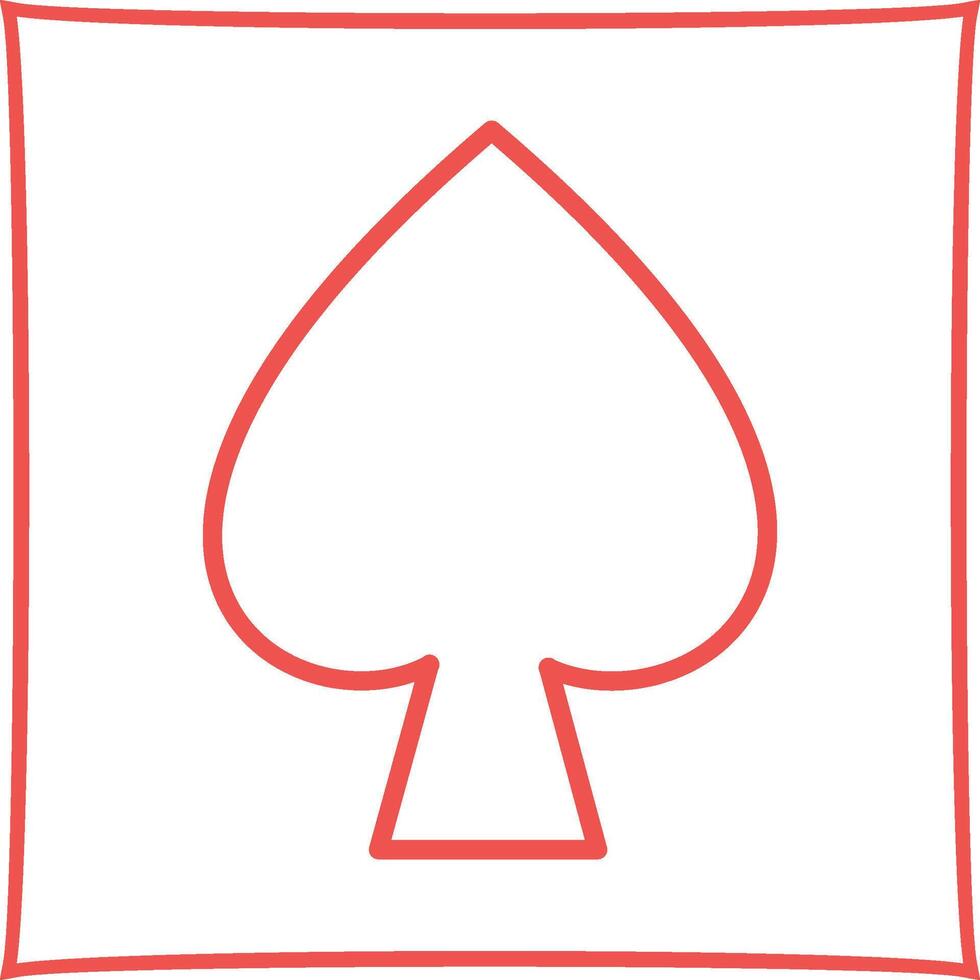 Spade Vector Icon