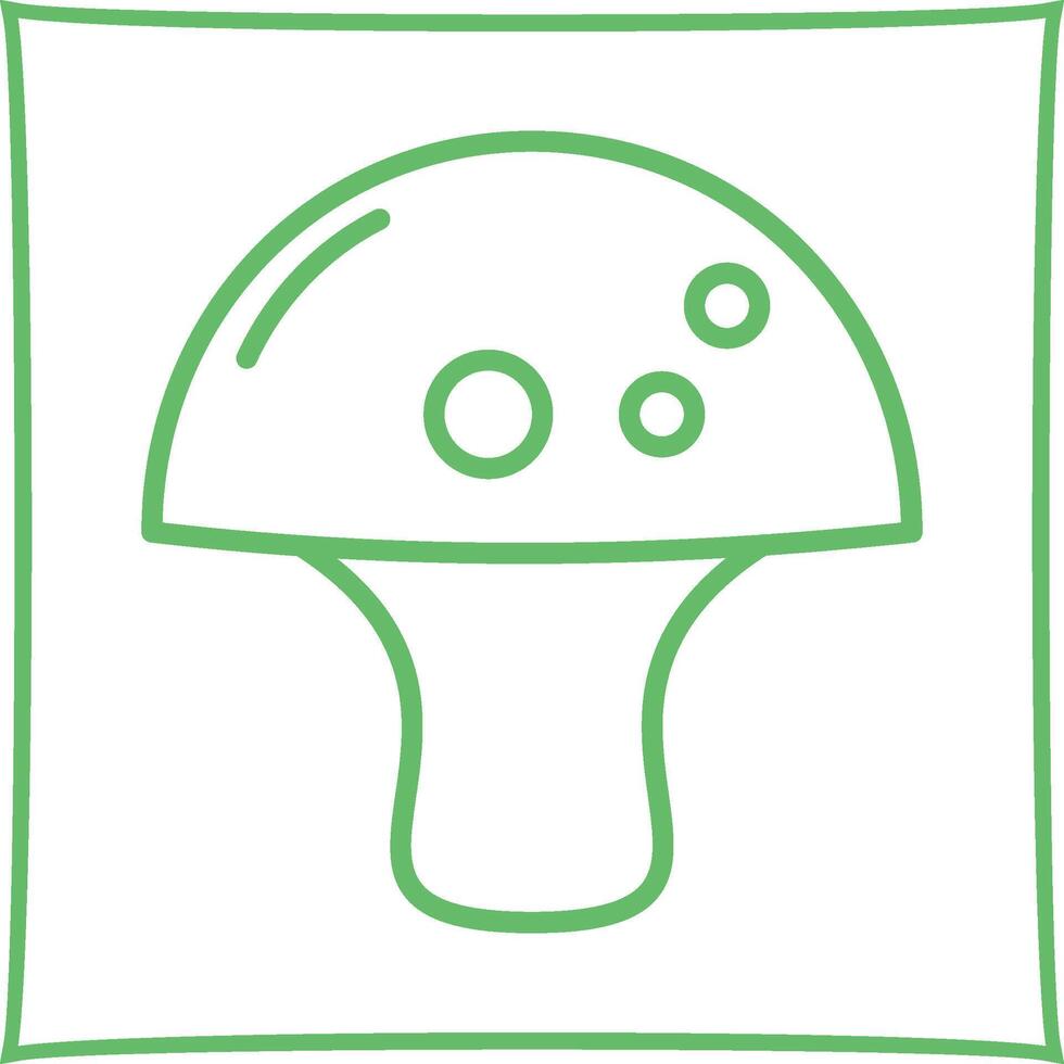 Mushrooms Vector Icon