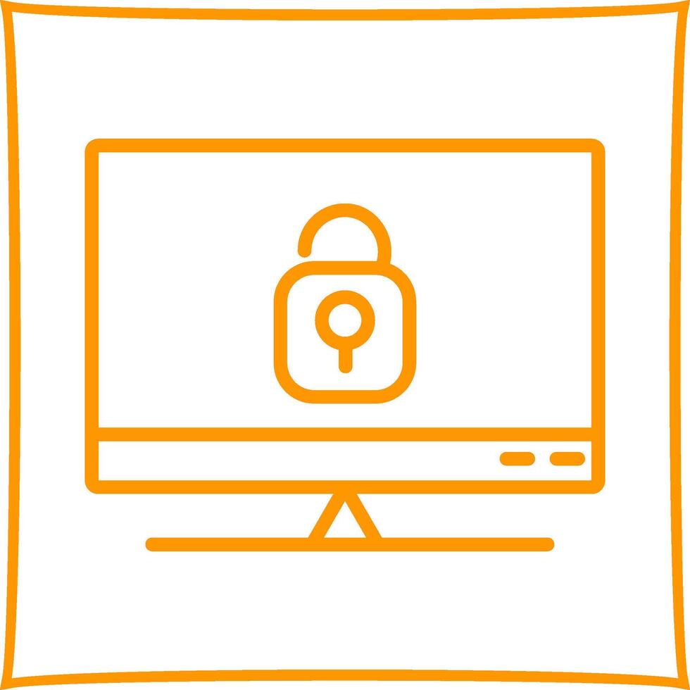 Closed Access Vector Icon