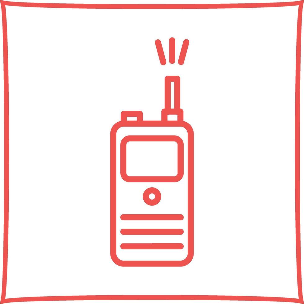 Walkie Talkie Vector Icon
