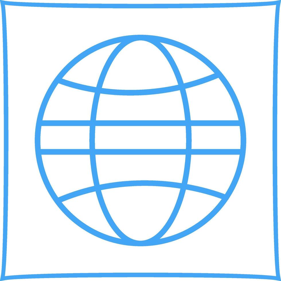 Globe I Vector Icon
