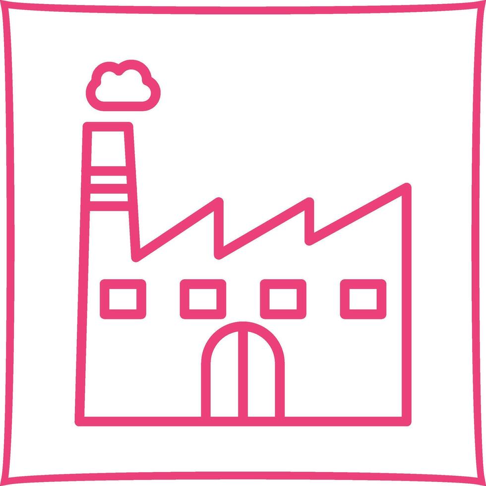 Factory Vector Icon