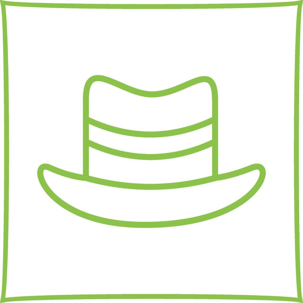 sombrero vi vector icono