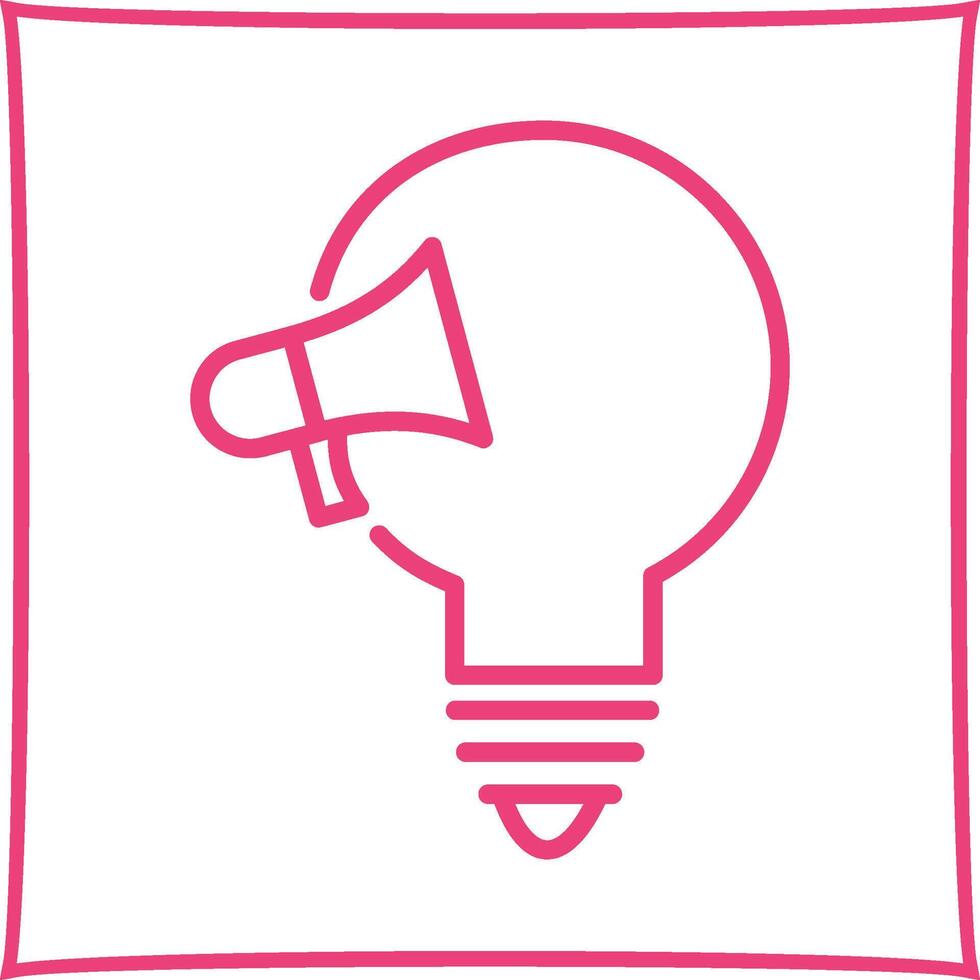 Marketing Idea Vector Icon