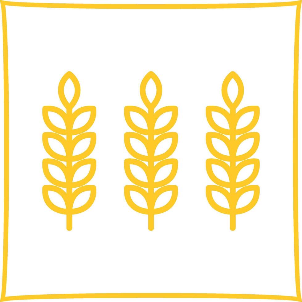 Wheat Vector Icon