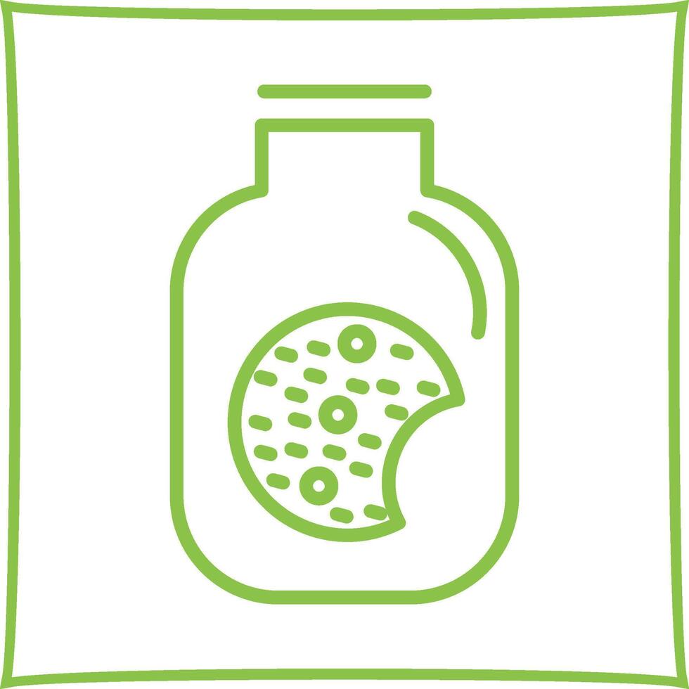 Cookie Jar Vector Icon