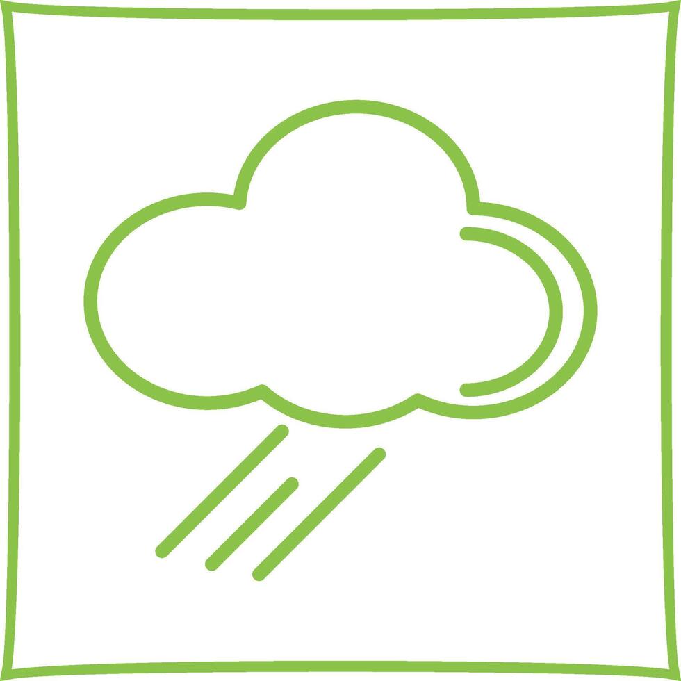 Rain Vector Icon