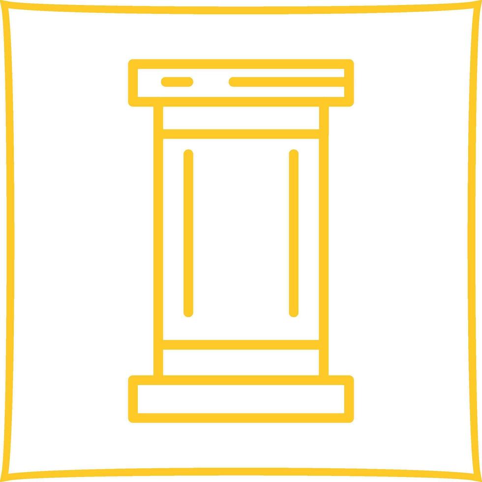 Pillar Vector Icon