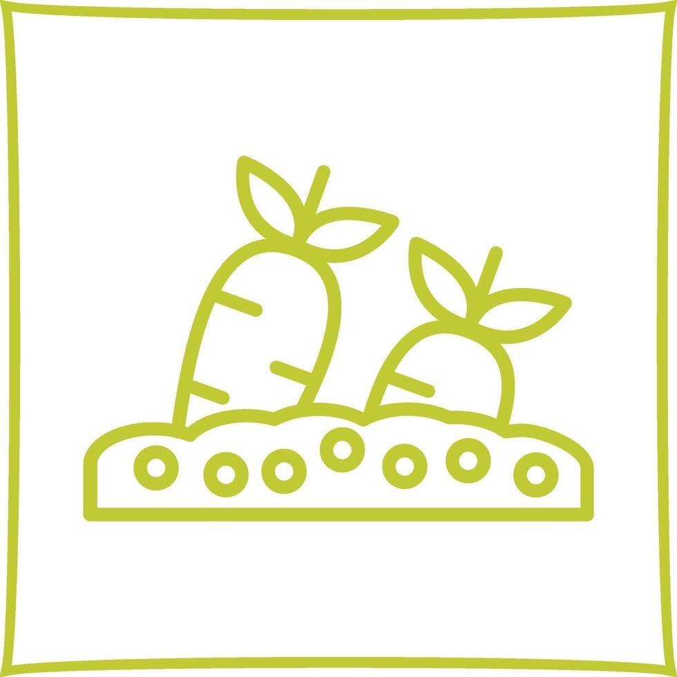 Vegetable plant Vector Icon