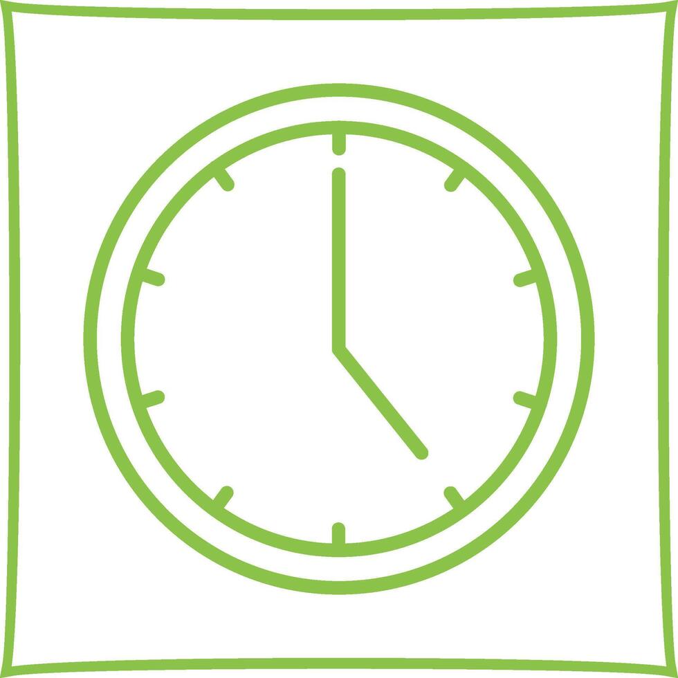 Clock Vector Icon