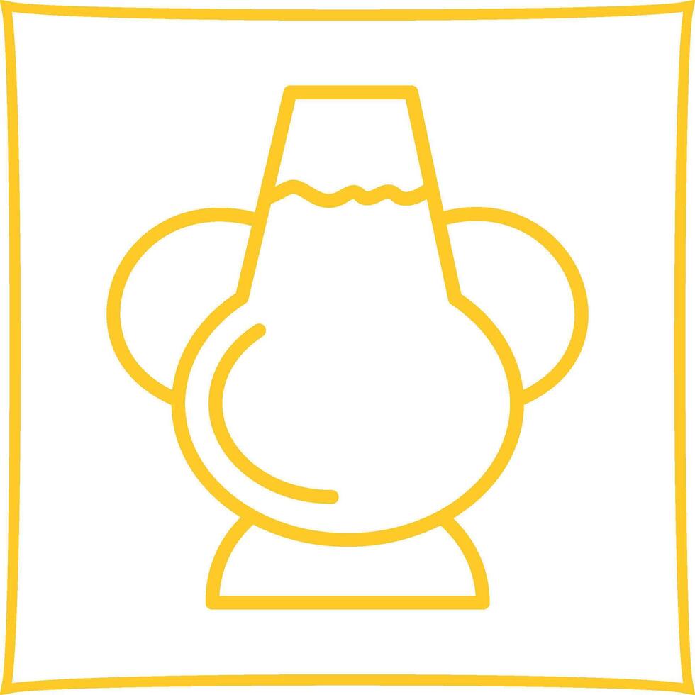 Antique Jar Vector Icon