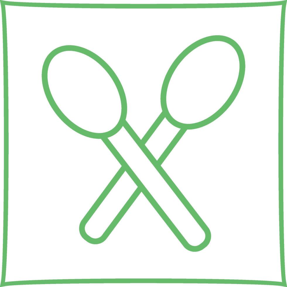 Spoons Vector Icon