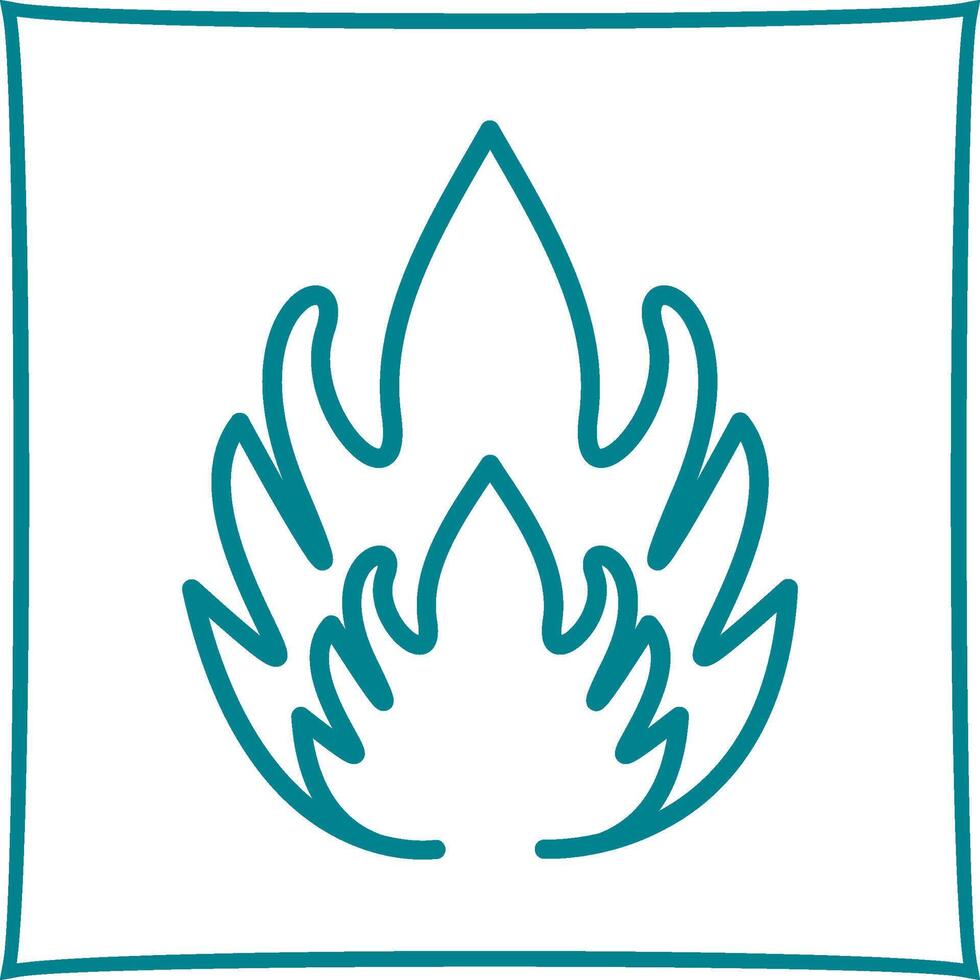 Flammable Material Vector Icon