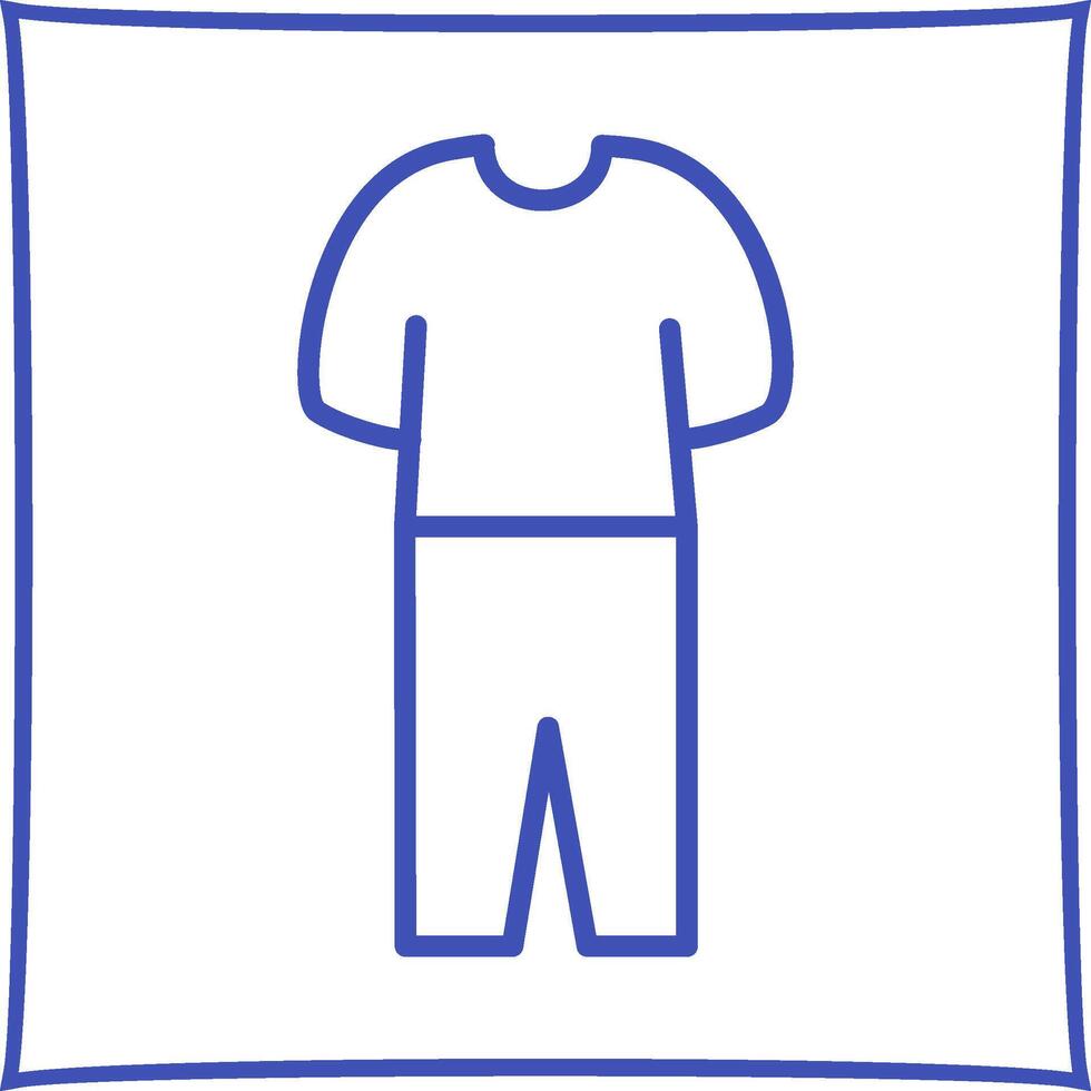 icono de vector de traje de pijama