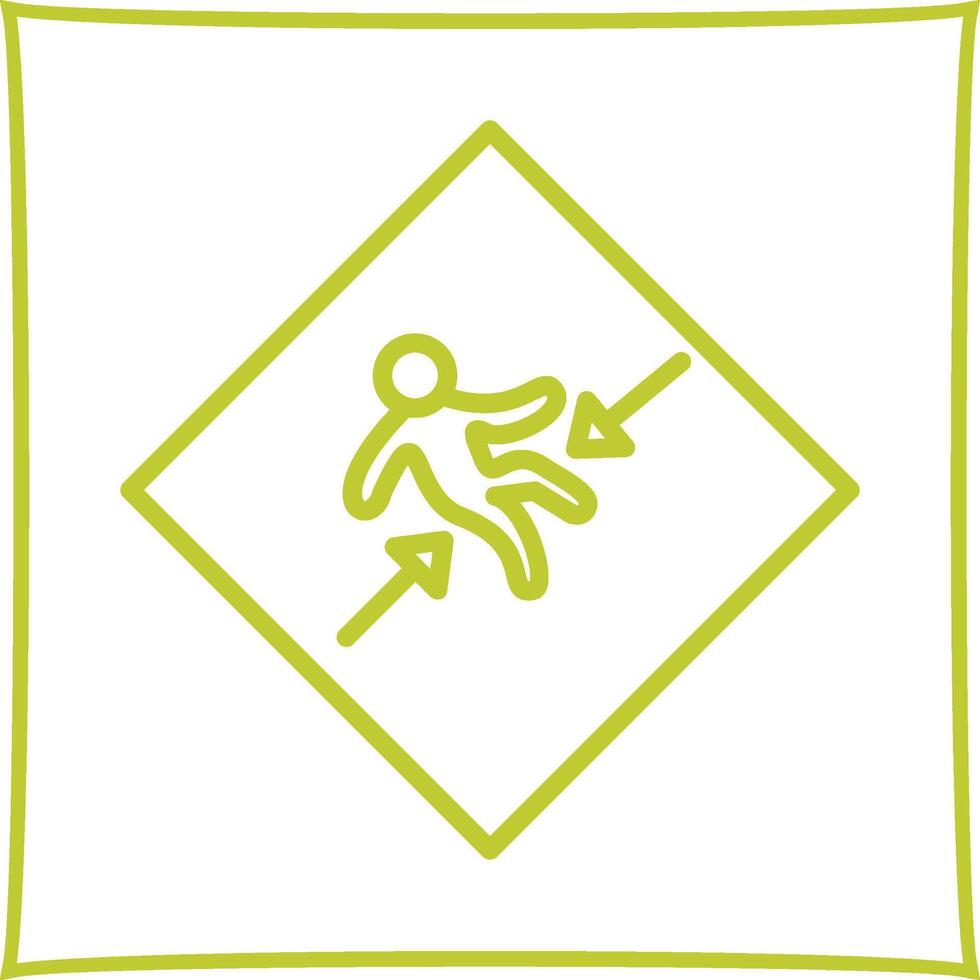 Crush Zone Vector Icon