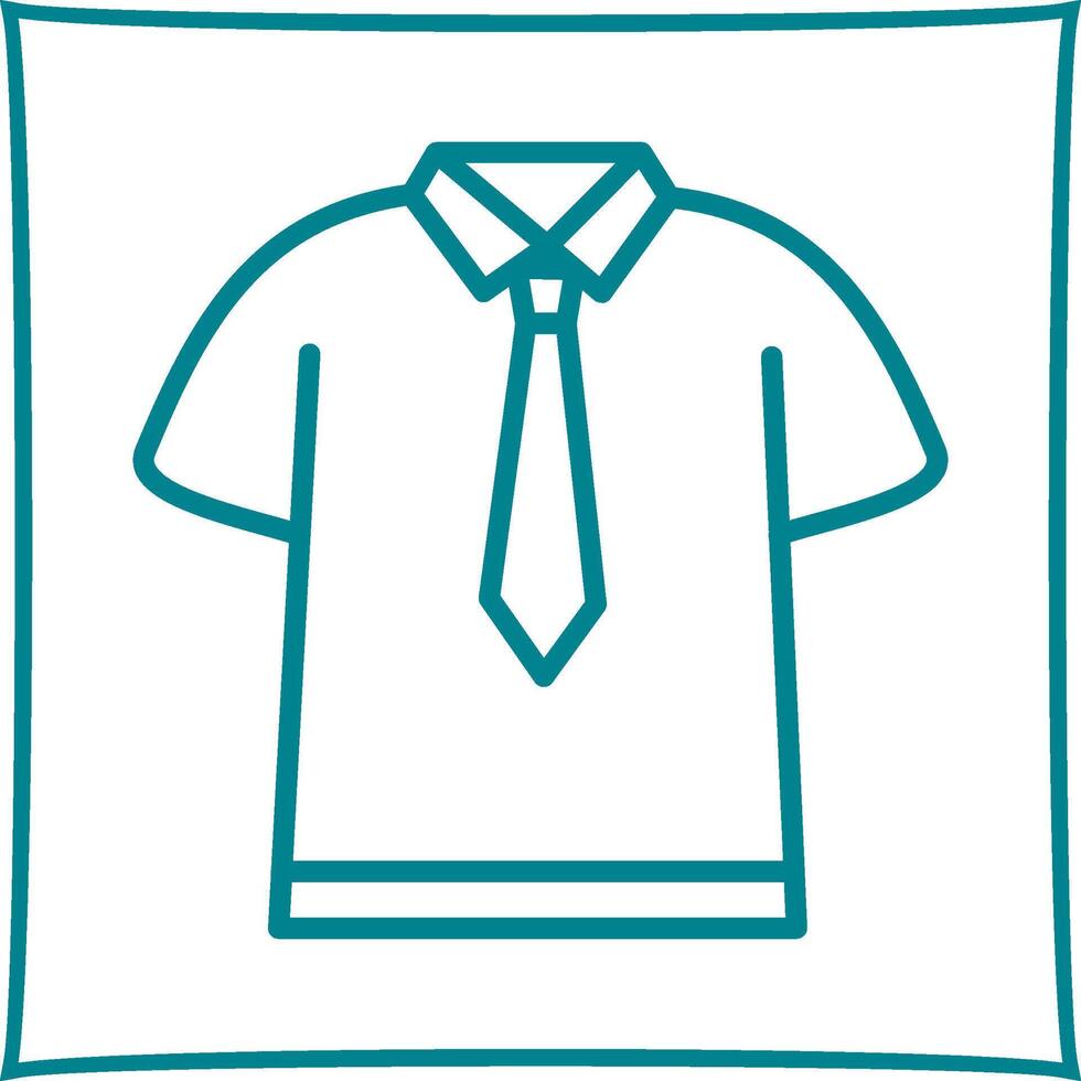 Shirt and Tie Vector Icon