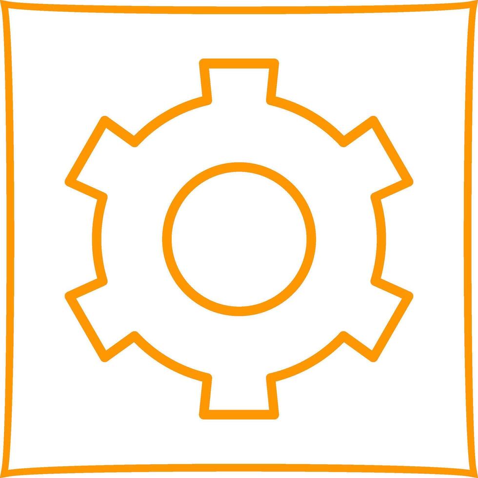 Setting Gear Vector Icon