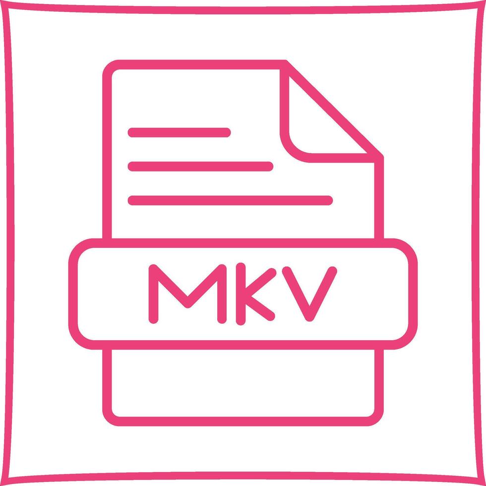 MKV Vector Icon