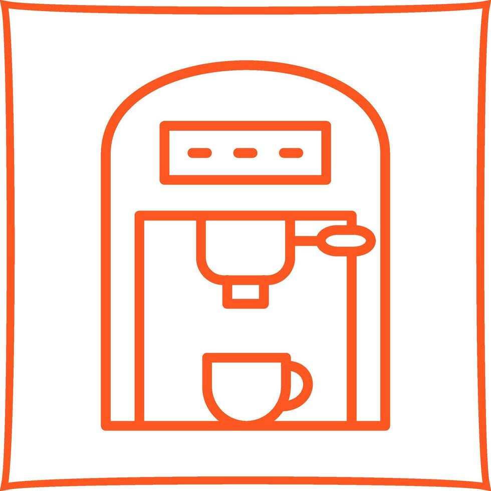 Coffee Machine II Vector Icon