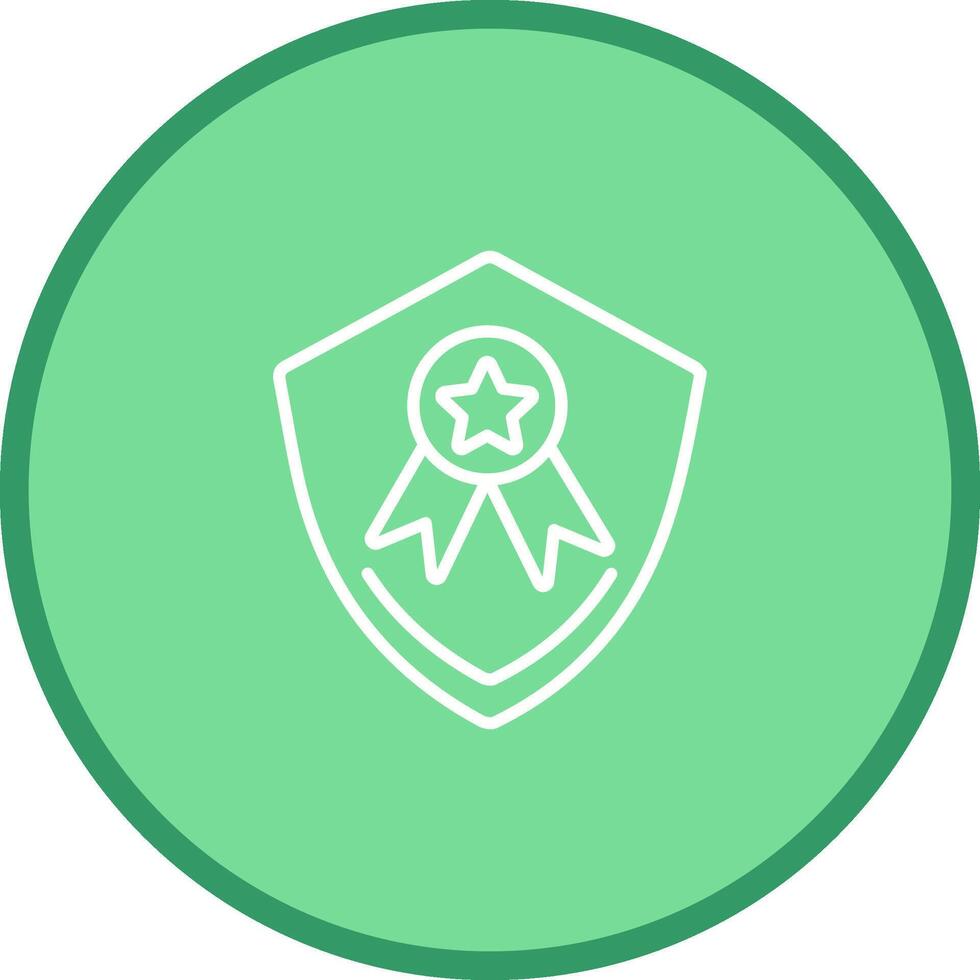 Medal Protection Vector Icon