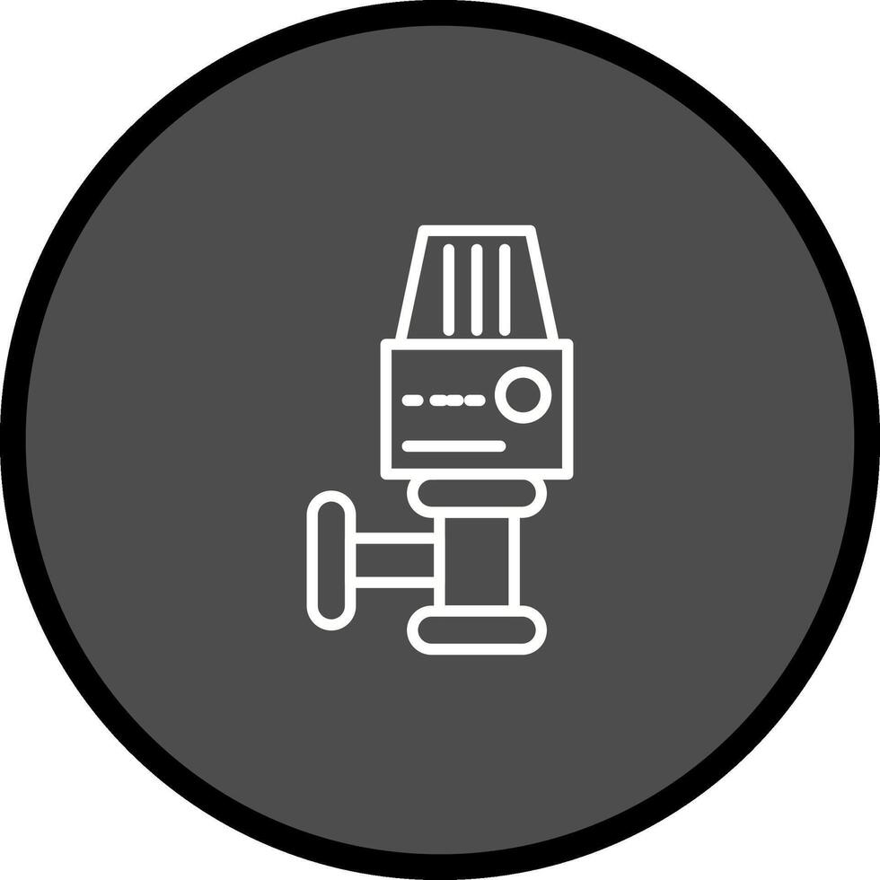 Thermostatic Head Vector Icon