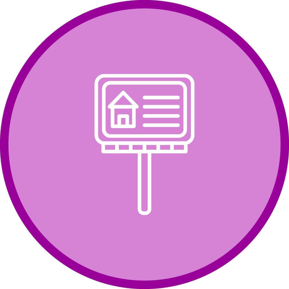 Billboard Vector Icon