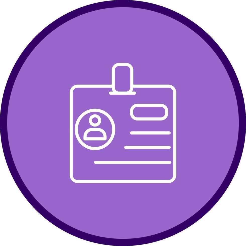 Identification Vector Icon