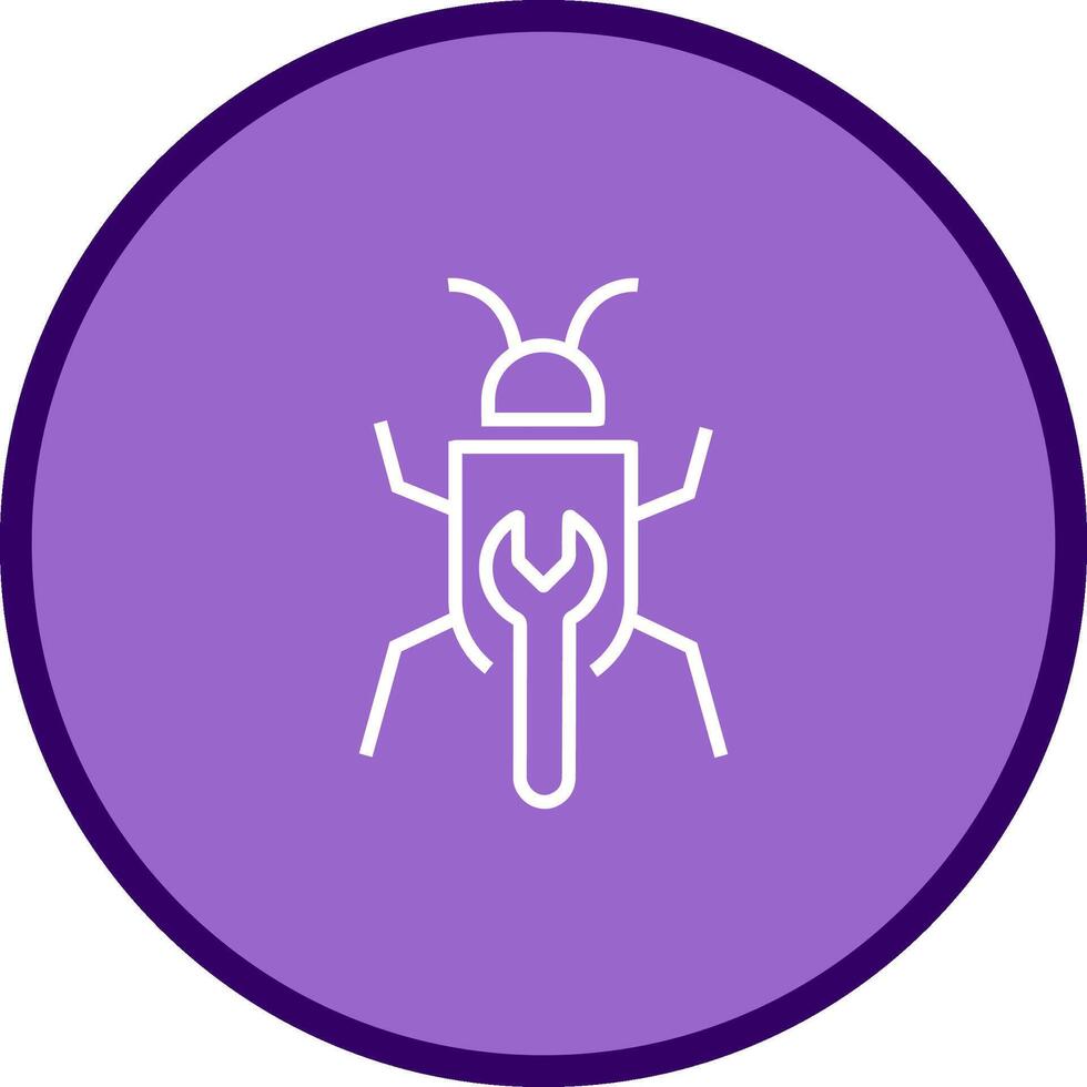 Bug Fixing Vector Icon