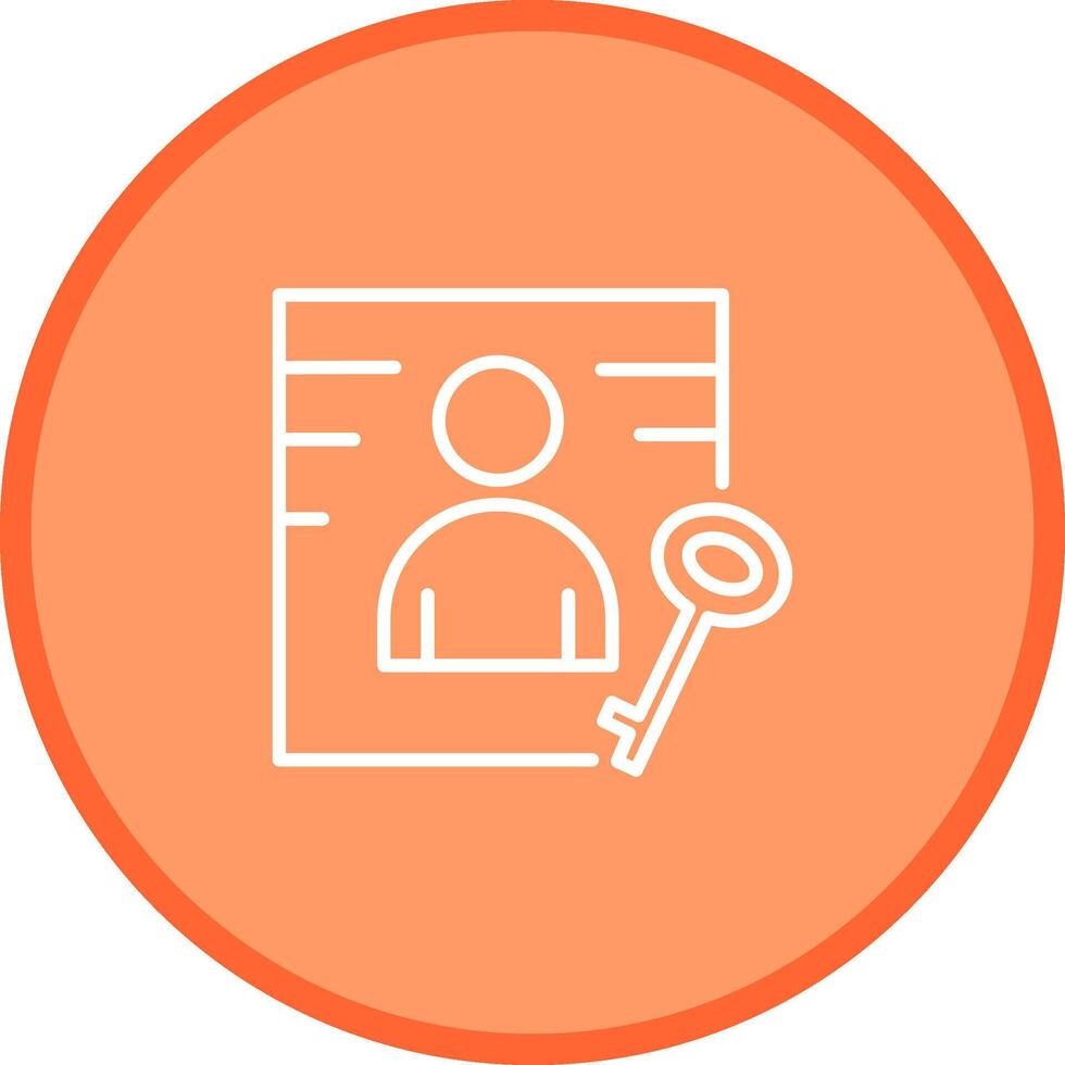 Business Key Vector Icon