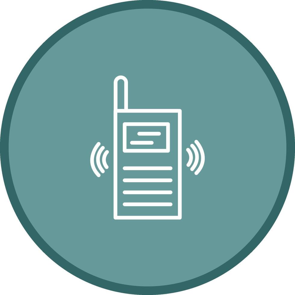 Walkie Talkie Vector Icon