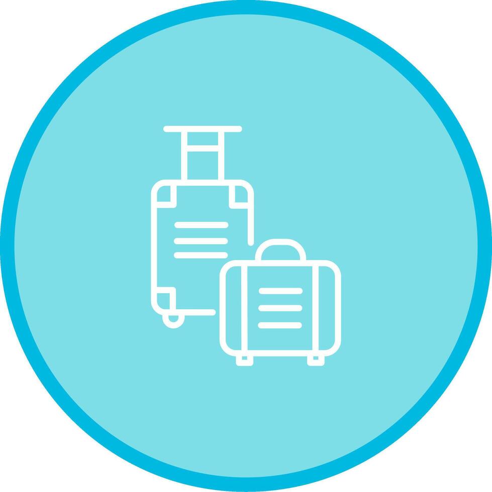 Luggage Bag Vector Icon