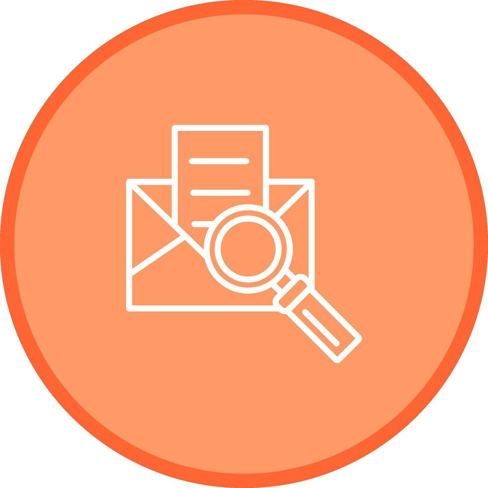 Magnifier Male Vector Icon