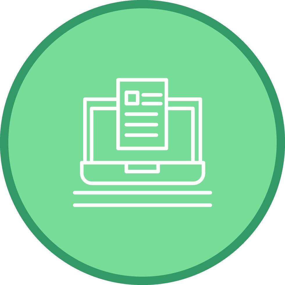Blog Vector Icon
